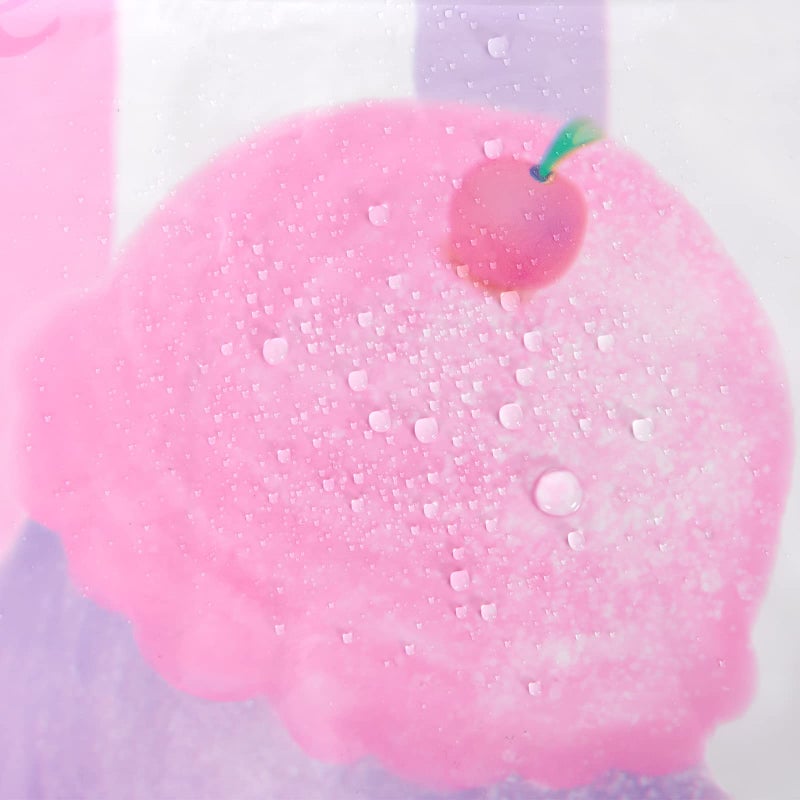 WERNNSAI Ice Cream Table Cloth - 1 Pack 108'' X 54'' Summer Tablecloths Ice Cream Party Decorations Pink Sprinkle Table Cover for Kids Girls Sweet One Birthday Baby Shower Supplies - Image 3